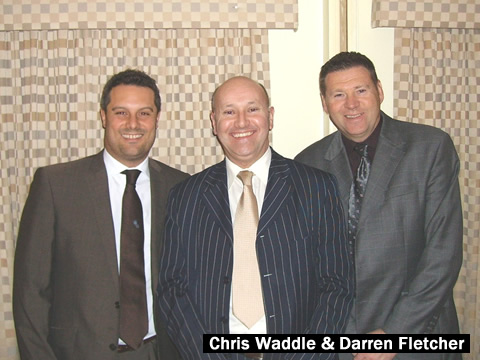 Chris Waddle & Darren Fletcher