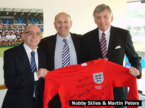 Nobby Stiles & Martin Peters