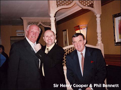 Sir Henry Cooper & Phil Bennett